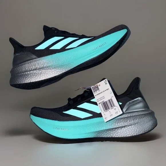 Adidas Mercedes-AMG Petronas F1 Ultraboost 5X JR9385 Black Women’s Brand New - Picture 1 of 5